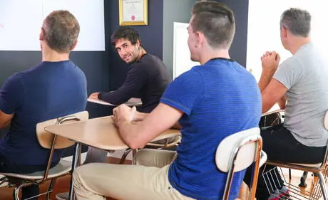 Latin superstud Diego Sans and american superstud Jack Hunter in hot homosexual