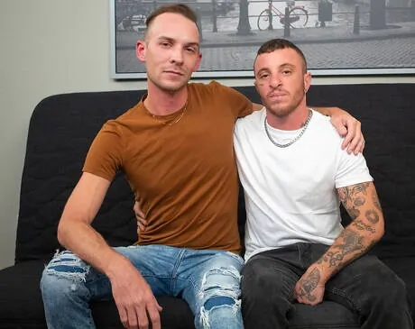 FTM  Chance Hart and Brayden St. James have a hot couple scene with FTM