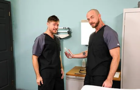 Hot american dudes hairy stud Jessie Colter and beefy Jack Andy sucking and