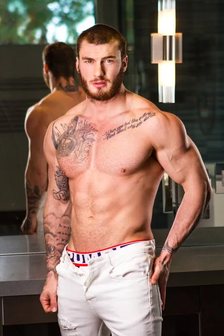 Canadian hunky guy William Seed and mexican muscular Danny Montero love each