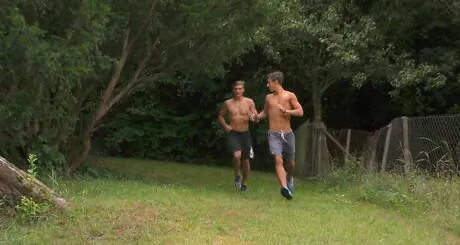 Hot czech dudes muscular Maori Mortensen and hot twink Jeff Mirren sucking and