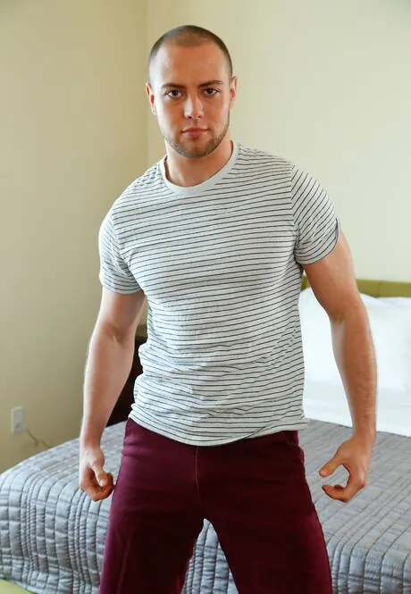 Bull Mitch Hanson fuck ass after blowjob