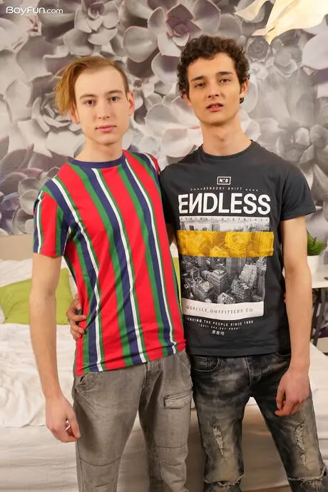 Hot czech guys beautiful boy Alan Caine and beautiful boy Casper Ivarsson love